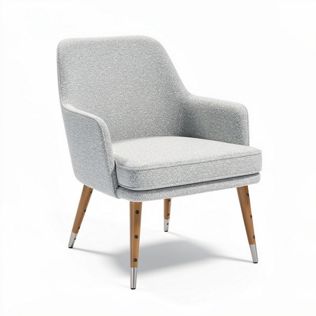 Fauteuil en tissu pour espace de vie - 75 x 70 x 75cm